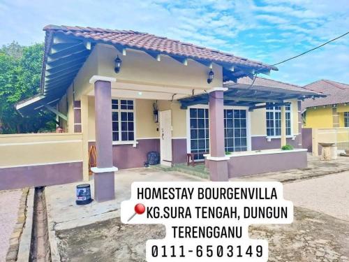 Kampung Sura Masjid House | Homestay Bourgenvilla Sura tengah Dungun Terengganu