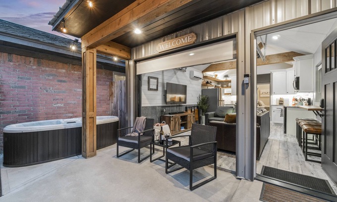 Spring Other | HOT TUB! 400 Sf Spacious, Private Tiny Home Experience!