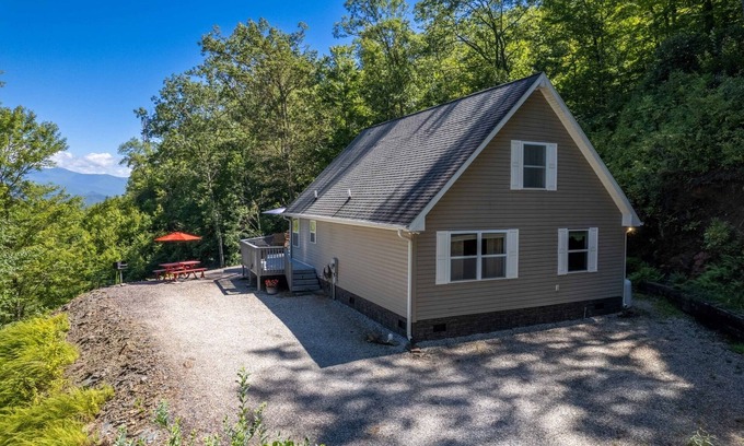 Almond House | Hot Tub - Views - Gas Firepit