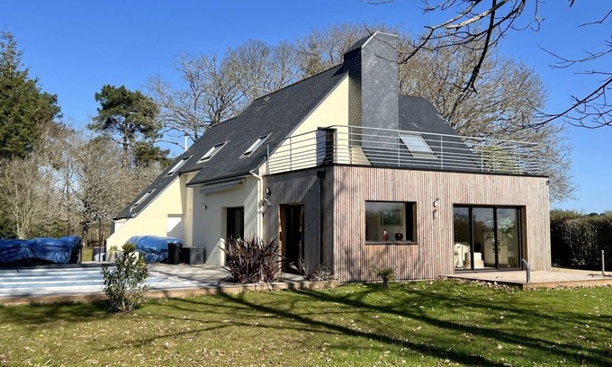 Coatroual House | House 8 people. Heated swimming pool. CLOHARS-CARNOËT