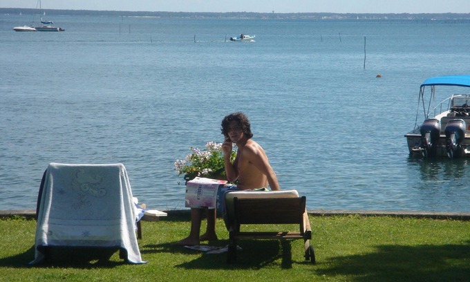 Lege-Cap-Ferret Villa | House feet in water