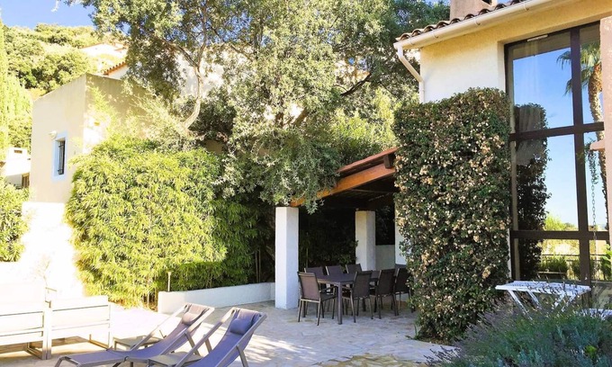 La Londe-les-Maures House | House for 7 people in the Valcros estate with a shared pool