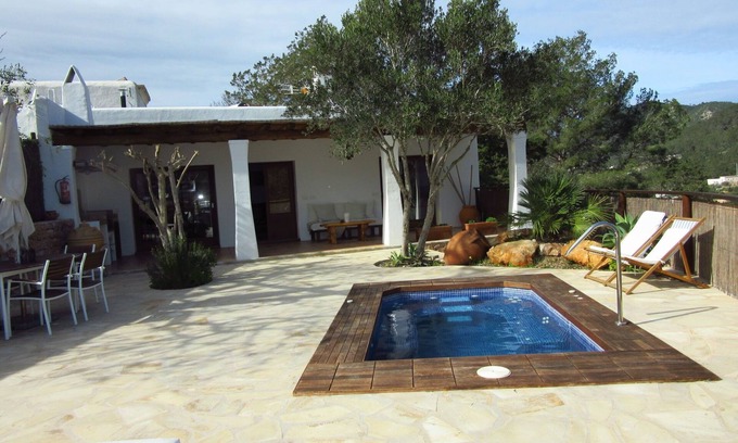 Cala Sant Vicente Villa | House in Ibiza with Sea Views and Bubble Pool
