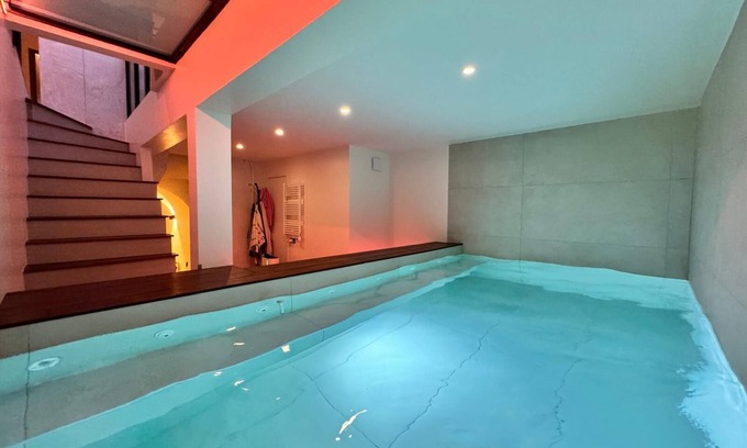 Notre-Dame House | House in the Heart of Versailles, Indoor Pool, Private Cinema, Gym