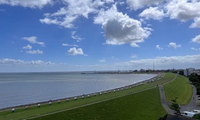 Doese Apartment | House Nautic, Whg. 810, Emmastr. 38-44, Cuxhaven-Grimmershörn, sea view