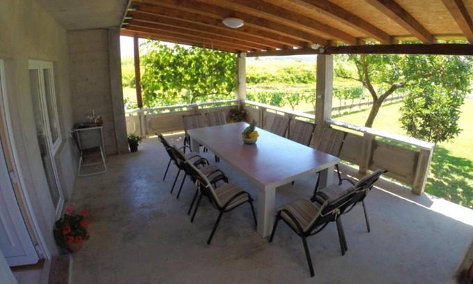 Ljubac House | House Rose with Garden and Pool - Three Bedroom House