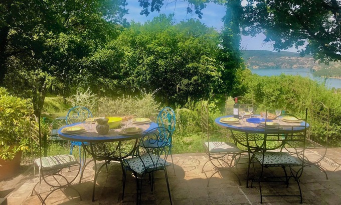 Esparron-de-Verdon House | House T3 with beautiful lake view.