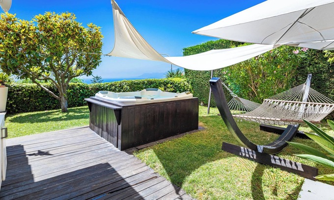 Bordighera House | House "The Seagull" with garden/grill/jacuzzi sea view