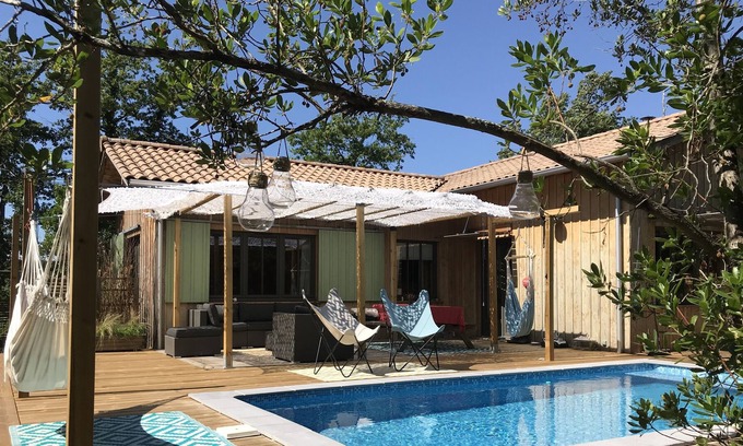 Taussat House | HOUSE WITH POOL ON THE BASIN OF ARCACHON