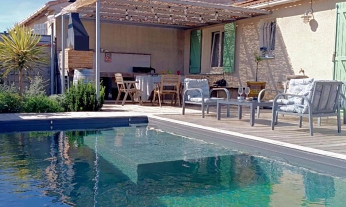 Alignan-du-Vent House | House with swimming pool - Nommée l'Entre deux