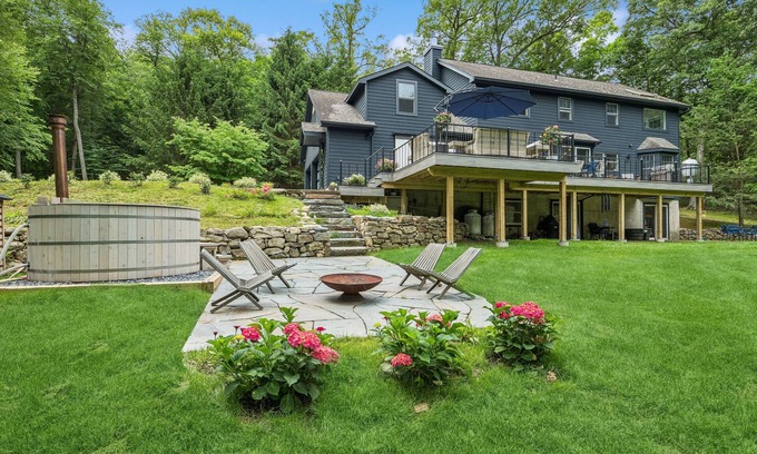 Garrison House | Hudson Valley Heaven | a wooded oasis with modern amenities awaits you