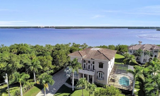 Marco Island House | Huge Estate, Heated Pool, Water View, King beds, Sleeps 20