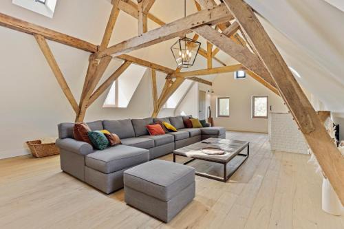 Merchtem Villa | Huis Potaerde, vakantiewoning op boerderij - luxe landhuis nabij Brussel