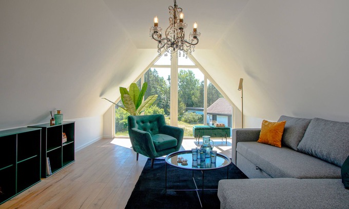 Hou Cottage | Hyggeligt Sommerhus i Hals nær Strand og by