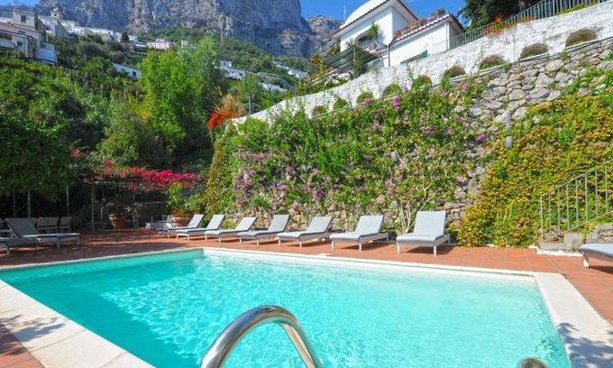 Pogerola Villa | I giardini dell'Eden, Pool Amalfi Villa, jacuzzi, stunning view, garden, parking