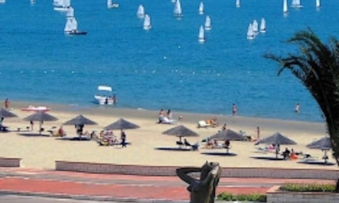Tortoreto Lido Apartment | "I LIMONI" app. A2 sea view with 3 bedrooms 2 bathrooms/2 showers 30mt. beach !