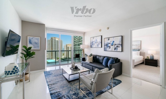 Downtown Miami Condo | ICON W BRICKELL BY IMD MIAMI VACATION RENTALS BEAUTIFUL OCEAN VIEW 1BR/1BA