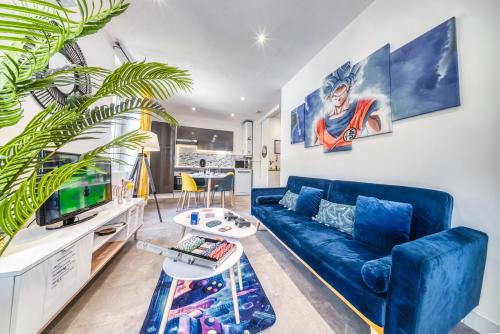 Saint-Etienne Apartment | IDÉAL Pro & Familles, Billard, Borne Arcade, Netflix et Disney Plus, Jeu Bonus OFFERT