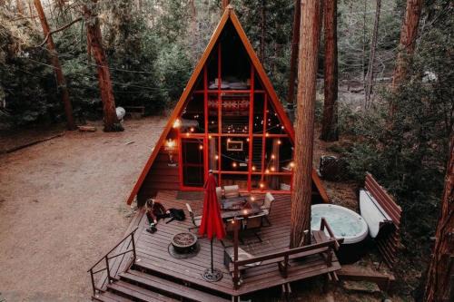 Idyllwild House | Idyllcreek From Sunset Mag - Hottubwalk To Town!