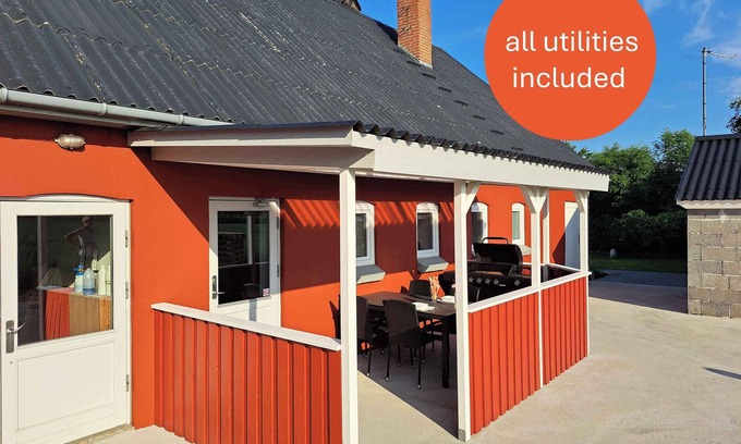 Christiansfeld Apartment | Idyllic country apartment incl. all utilities