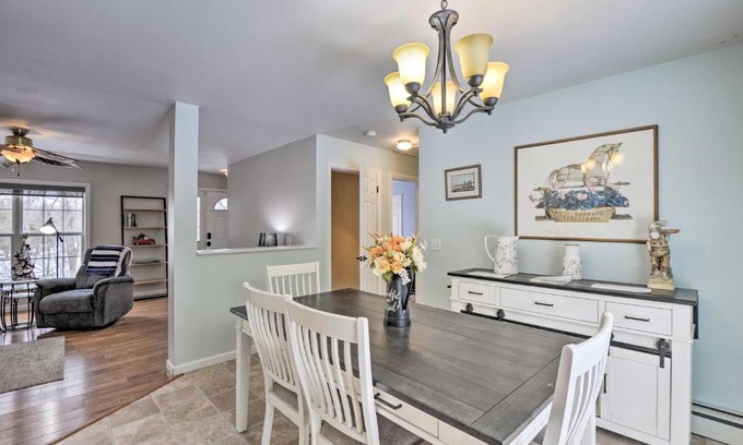 Washington House | Idyllic Washington Retreat with Fire Pit and Yard