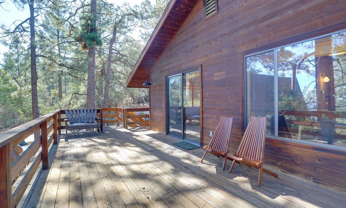 Idyllwild Cabin | Idyllwild Cabin w/Deck & Tahquitz Peak Views