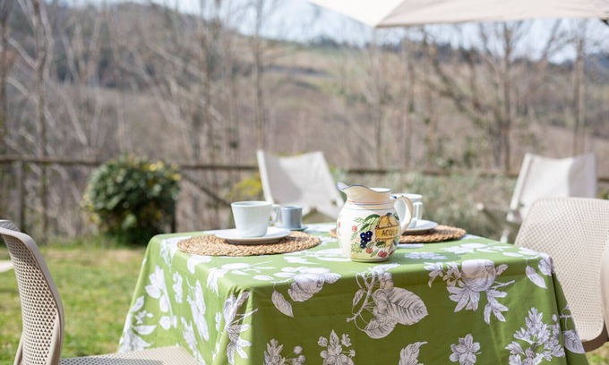 San Pietro in Bossolo Cottage | Il Girasole, apartment in farmhouse with garden in the heart of Chianti