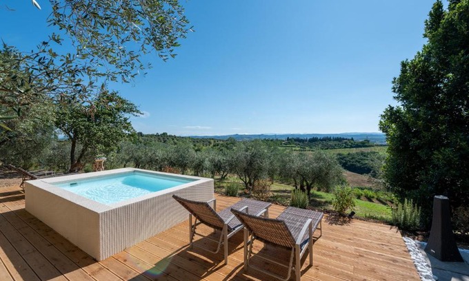 Gambassi Terme House | Il Leccio - casa toscana il fienile
