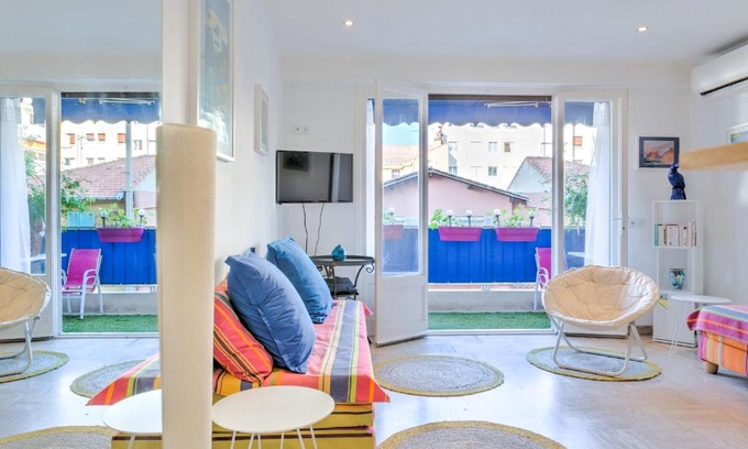 Prado - Republique Apartment | IMMOGROOM - Terrace - AC - 10min from the Palais