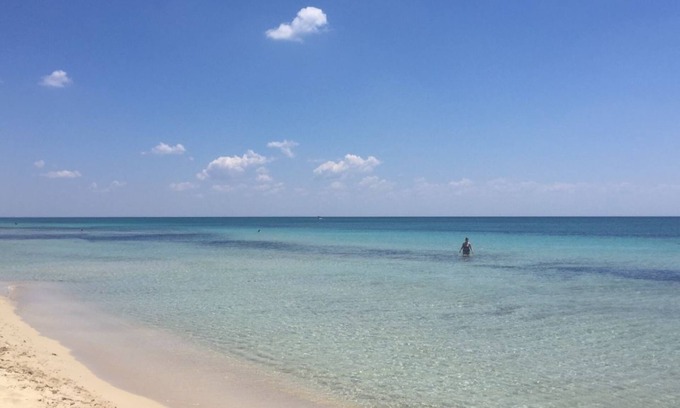 San Pietro in Bevagna Villa | in Direkter Strandlage mit Meerblick, Ruhig, mit Allem Komfort Ausgestattet