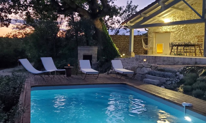 Beauville House | In the shade of the Bourdiel oak