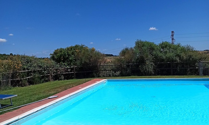 Sovicille Other | Independent flat 2 pax in Villa, upstairs, a/c-heating Villa with pool