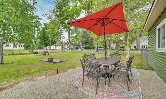 Indian River Cottage | Indian River Home: Outdoor Space & Steps to River!