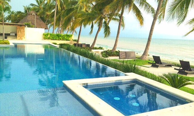 Bucerias Condo | Indulge Yourself - Beachfront Property - 2 Bedroom - 2 Bath - Sleeps 5