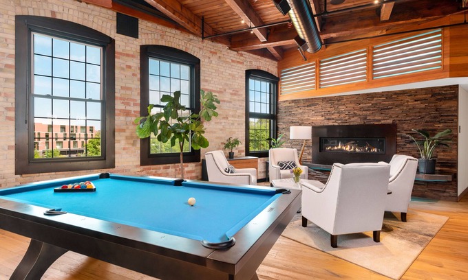 Traverse City Condo | Industrial luxury in the heart of Downtown Traverse City