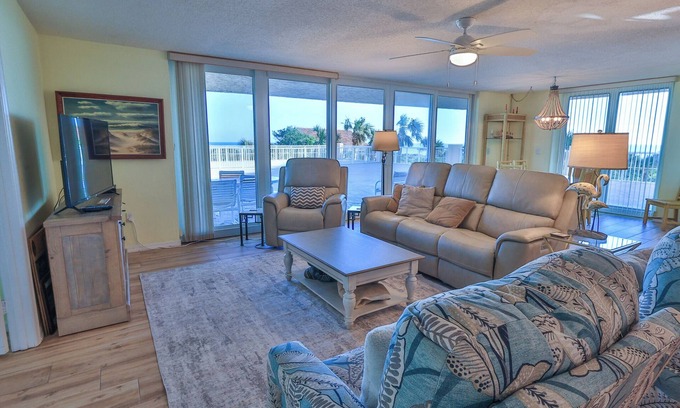New Smyrna Beach Condo | Inlet#108 - 3BD Lavish Beach Haven Panoramic Views