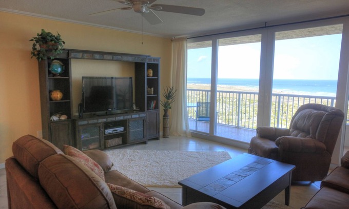 New Smyrna Beach Condo | Inlet #1104 - 2BD 2BA Contemporary Seascape