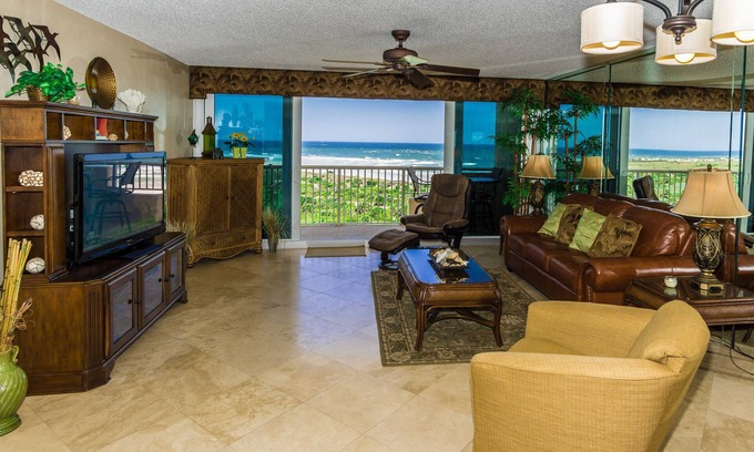 New Smyrna Beach Condo | Inlet #706 - 2BD 2BA Tropical Ocean Outlook