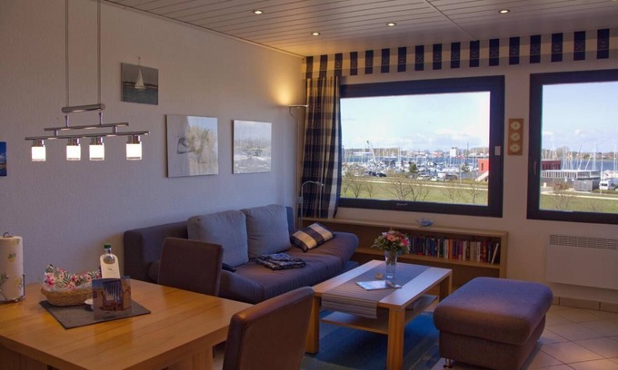 Fehmarn Apartment | Inselblume 45 - Vacation home with a view of the marina