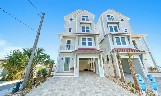 Lower Grand Lagoon House | "Intoxicasun" The Perfect Group Getaway in PCB! Brand New Beachfront located on East End