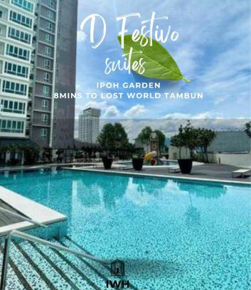 Taman Teh Teng Seng Apartment | Ipoh D Festivo Suites 6-10pax 10mins to Sunway Tambun by IWH