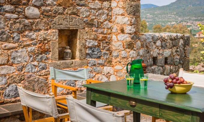 Kardamyli Villa | ISholidays Kardamyli The tower house