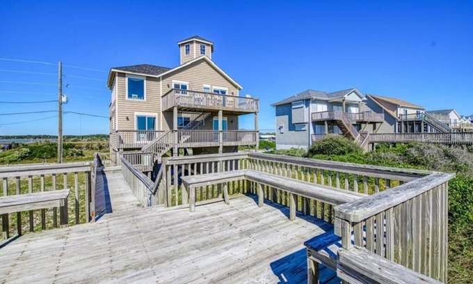 Ocean Ridge House | Island Gamble - Oceanfront Cottage