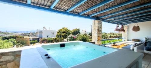 Ampelas Villa | Island Magic - Seaview Villa with Jacuzzi Pool