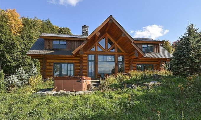 Stowe Area House | Jackson Hole in Stowe! - Premiere Log Home