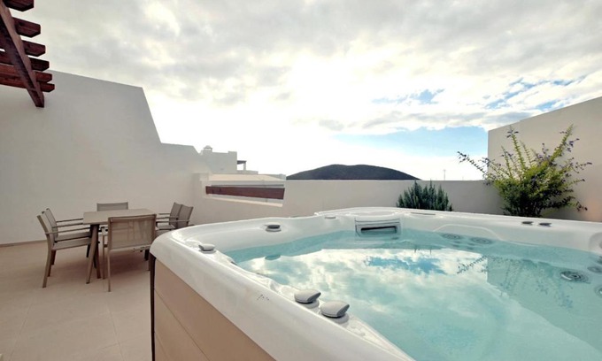Palm-Mar House | Jardines - Bentago 33 PENTHOUSE JACUZZI & NATURE