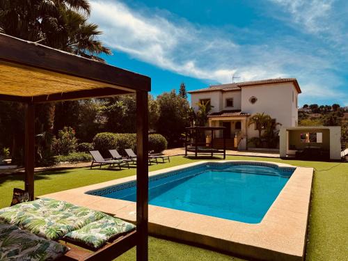 El Tosalet Villa | Javea Dream Luxury Villa with Pool, Lounge, BBQ, Airco, Wifi