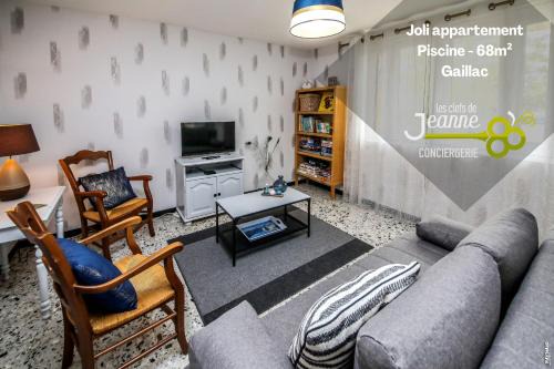 Gaillac Apartment | JOLI APPARTEMENT - PISCINE - 68m2 - GAILLAC