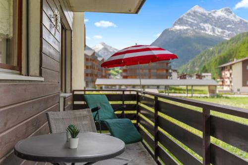 Saas Grund Apartment | joli appartement pour 4 personnes à Saas-Grund, parking et terrasses