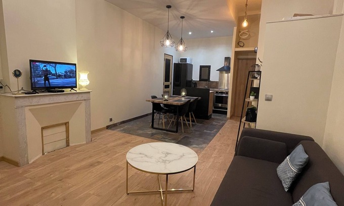 Noailles Apartment | Jolie T3 en Centre-ville Avec 2 Chambres et 2 Salles de Bains Privative